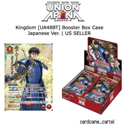 UNION ARENA Kingdom [UA48BT] Booster Box Case Japanese | US SELLER - Image 1