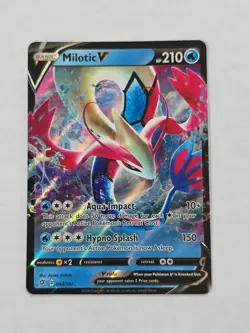 Milotic V Pokemon Rebel Clash 043/192 Ultra Rare - Image 1