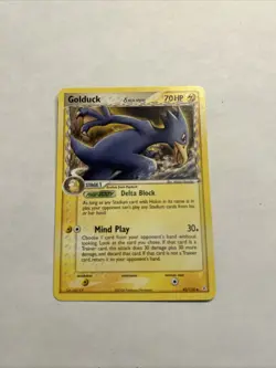 Pokemon: Golduck (Delta Species) #43/110 Holon Phantoms 2006 Non-holo LP/MP - Image 1