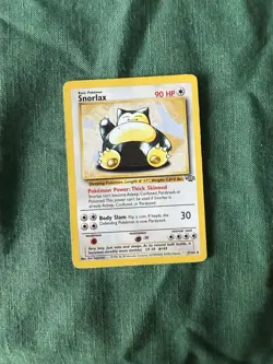 Pokemon TCG Jungle Snorlax 27/64 Non Holo Unlimited DMG - Image 1