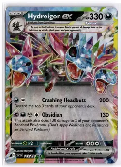 Hydreigon ex 119/191 Double Rare Surging Sparks Pokemon Near Mint - Image 1