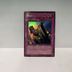 Yugioh TCG Solemn Judgment MRD-127 Ultra Rare MP - Image 1