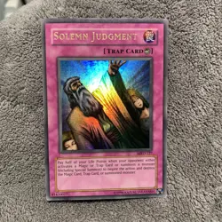 Yugioh TCG Solemn Judgment MRD-127 Ultra Rare MP - Image 3