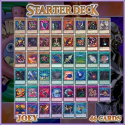 JOEY FUSION STARTER DECK 46 | Thousand Dragon Flame Duelist Kingdom YuGiOh - Image 2