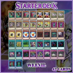 INSECT QUEEN STARTER DECK 42 WEEVIL | Princess Beetron Duelist Kingdom YuGiOh - Image 2
