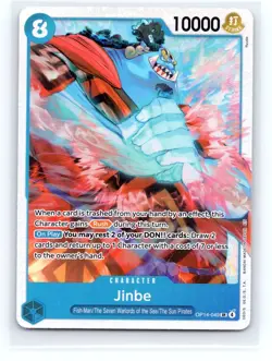 Jinbe SR - OP14-049 - The Azure Sea's Seven (OP14) One Piece Tcg - Image 1