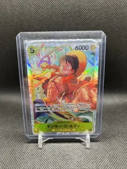 Monkey.D.Luffy ST13-015 - One Piece TCG - SR Foil Near-Mint Super Rare Japanese - Image 1