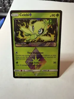 Celebi Prism Star 19/214 Pokemon TCG Lost Thunder Holo Card NM - Image 1