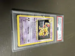 Kadabra 032/102 1st Edition Base Set (Shadowless) GRADED PSA 8 CARD SLAB - Image 3