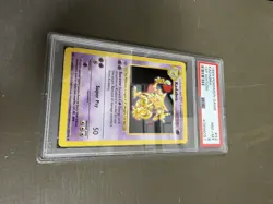 Kadabra 032/102 1st Edition Base Set (Shadowless) GRADED PSA 8 CARD SLAB - Image 4