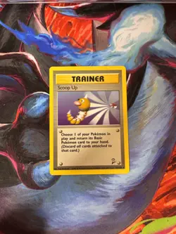 Scoop Up (107/130) Rare Base Set 2 Pokemon Card! - Image 1