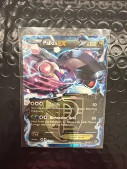 Pokemon TCG - Palkia EX 66/101 Ultra Rare Holo Card Plasma Blast LP - Image 1