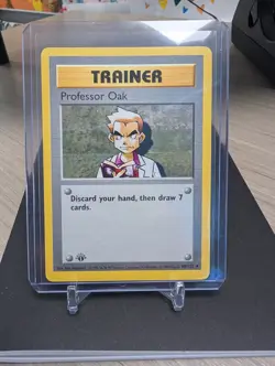 Pokemon Cards: Base Set 1st Edition Uncommon: Professor Oak 88/102 Shadowless - Image 1