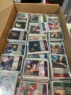 One Piece 1,000 Cards Bulk Lot TCG Card Game Mixed Cards Common Uncommon - Image 1