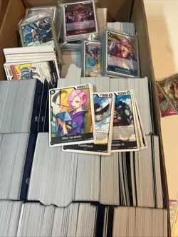 One Piece 1,000 Cards Bulk Lot TCG Card Game Mixed Cards Common Uncommon - Image 4
