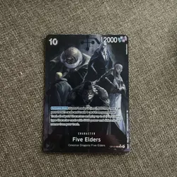 One Piece Card Game - Five Elders (Alternate Art) - OP13-082 SR* - ENGLISH - Image 1