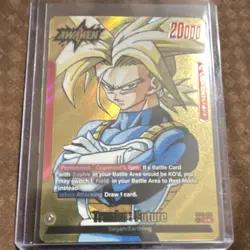 Bandai Dragon Ball Super Card Game Trunks: Future Leader Foil BT2-052 20000 Pow… - Image 1
