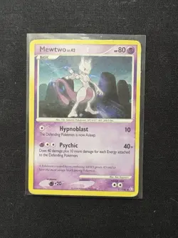 Pokemon Mewtwo TCG Legends Awakened Holo Card 11/146 Rare - Image 1