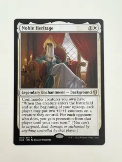 Noble Heritage MTG Magic the Gathering Card NM Near Mint CLB - Image 1