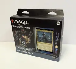 FORCES OF THE IMPERIUM COMMANDER DECK MAGIC THE GATHERING WARHAMMER 40K 40,000. - Image 1