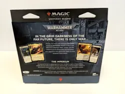 FORCES OF THE IMPERIUM COMMANDER DECK MAGIC THE GATHERING WARHAMMER 40K 40,000. - Image 2