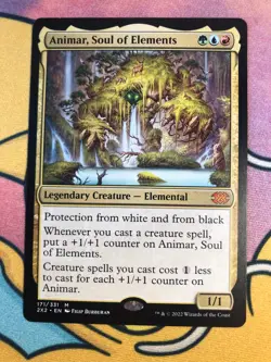 Animar, Soul of Elements Double Masters 2022 Regular (Lightly Played +) - Image 2
