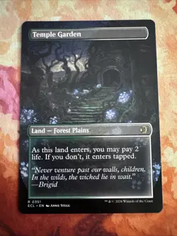 Temple Garden (Borderless) Lorwyn Eclipsed Regular - Image 2
