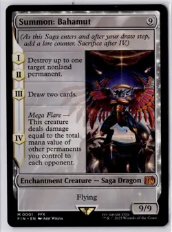 Summon: Bahamut Final Fantasy Regular NM M 0001 - Image 1