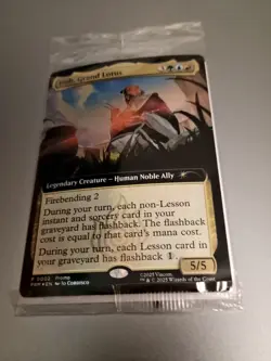 Iron, Grand Lotus - Extended Art Foil Promo BoxLunch Magic MTG Avatar X3 - Image 1