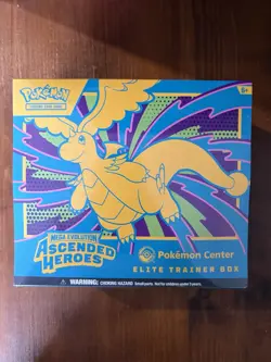 Pokemon TCG: Pokemon centre ascended heroes elite trainer box - sealed - in hand - Image 1