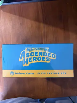 Pokemon TCG: Pokemon centre ascended heroes elite trainer box - sealed - in hand - Image 2
