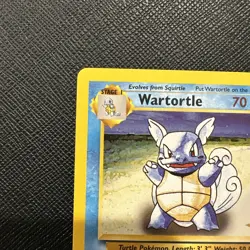 Wartortle Gold W Stamp Stamped Pokemon Card - WOTC Promo - Base 2 - 63/130 - Image 3