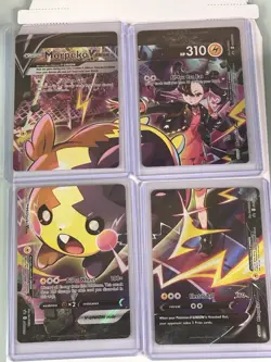 Morpeko V-Union Pokemon Crown Zenith Black Star Promo 4 Card Set - Image 1