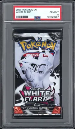 Pokemon Scarlet&Violet Black Bolt White Flare SEALED Booster Pack PSA 10 GEM MT - Image 4