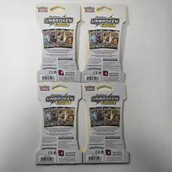 Pokemon TCG Unbroken Bonds Sleeved Booster Packs - Set of 4 - Image 2