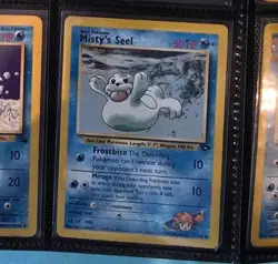 Misty's Seel Pokemon TCG Gym Challenge 111/132 Wizards 2000 Card - Image 1
