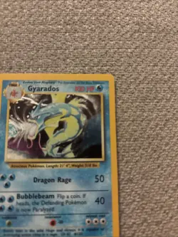 Gyarados NM LP Base Set Unlimited 6 Holo Pokemon Vintage WOTC 1999 6/102 UNL - Image 3