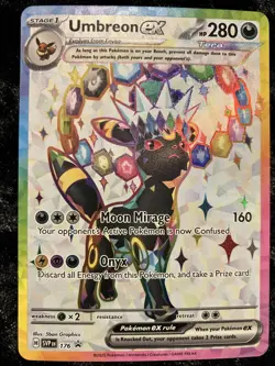 Pokemon TCG Umbreon EX 176 Black Star Promo - Prismatic Evolutions NM/M - Image 1