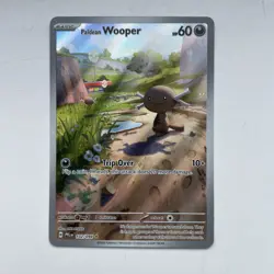 Paldean Wooper 102/094 Pokemon TCG Phantasmal Flames Illustration Rare English - Image 1