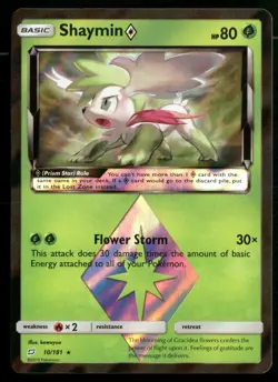 Shaymin Prism Star 10/181 SM - Team Up Pokemon TCG - Image 1