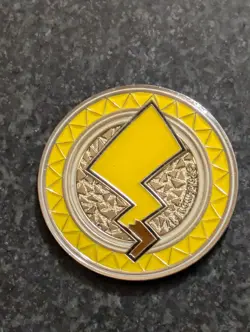 Pokemon Pikachu Metal Coin XY Premium Trainer Collection 2017 TCG - Image 2