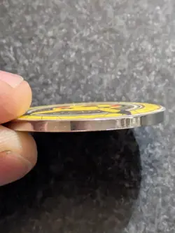 Pokemon Pikachu Metal Coin XY Premium Trainer Collection 2017 TCG - Image 3