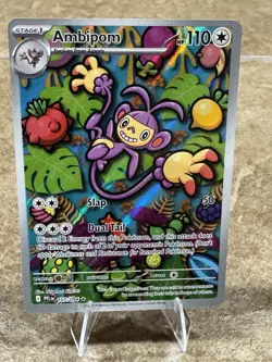 Pokemon: Ambipom - 107/094 - ME02: Phantasmal Flames (PFL) Illustration Rare - Image 2