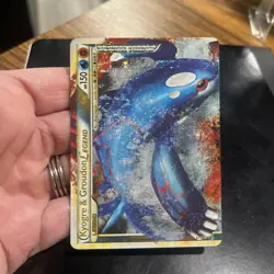 Kyogre & Groudon Legend 87/90 (TOP) Undaunted Pokemon Card Excellent - Image 5