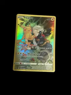 🔥Pokemon Pikachu TG01/TG30 Full Art Holo Lost Origin Trainer Gallery🔥 - Image 1