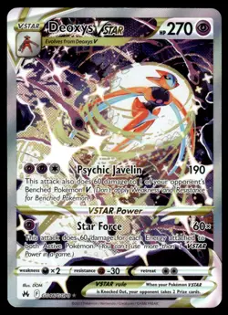 2023 Sword & Shield Series - Crown Zenith - Galarian Gallery Deoxys VSTAR #GG46 - Image 1