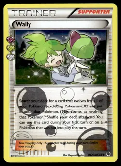 2016 Pokemon XY Generations Wally #RC27 Light Play - Image 1