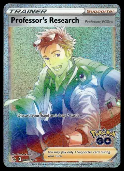 2022 Pokemon Sword & Shield - Pokemon GO Professor’s Research #84 Light Play - Image 1
