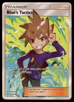 2019 Pokemon Sun & Moon - Unified Minds Blue’s Tactics #231 Light Play - Image 1