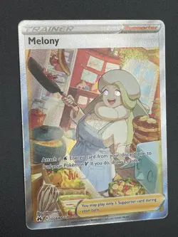 Pokemon Melony GG64/GG70 Crown Zenith Galarian Gallery Full Art Trainer - Image 2